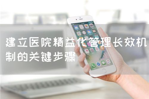 建立医院精益化管理长效机制的关键步骤(图1)