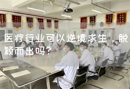 医疗行业可以逆境求生，脱颖而出吗？(图1)