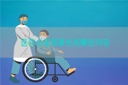 医院全面预算包括哪些内容(图1)