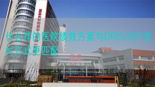 什么样的医院绩效方案与DRG/DIP支付方式更匹配(图1) 什么样的医院绩效方案与DRG/DIP支付方式更匹配(图1)