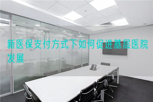 新医保支付方式下如何促进基层医院发展(图1) 新医保支付方式下如何促进基层医院发展(图1)