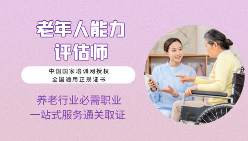 老年人能力评估师 老年人能力评估师